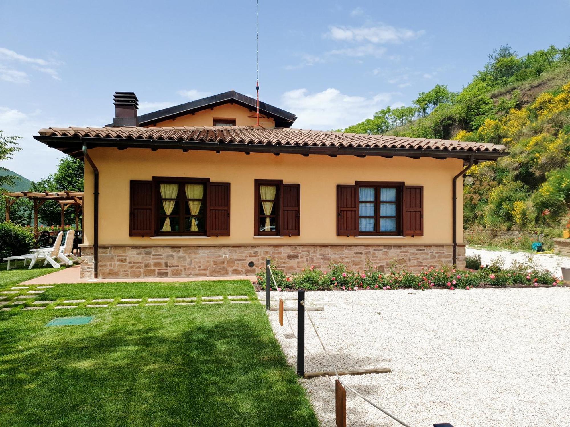 Villa Il Vigneto Norcia Esterno foto