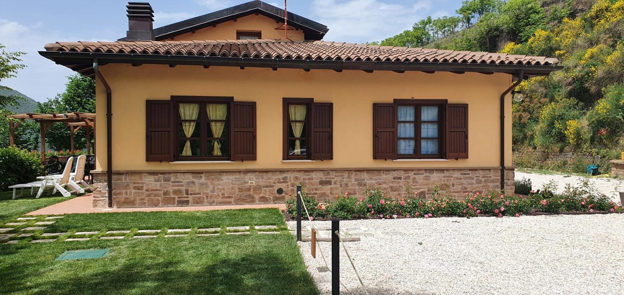 Villa Il Vigneto Norcia Esterno foto